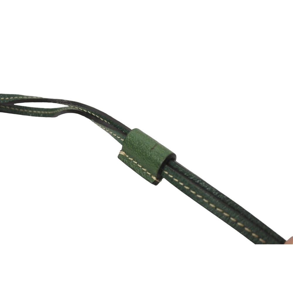 Prada Drawstring Pouch Leather Green - image 7